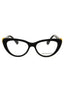 1037 - Black/clear demo lens
