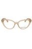 1066 - Milky Beige/Clear demo lens