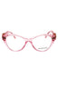 1088 - Transparent Pink/Clear demo lens