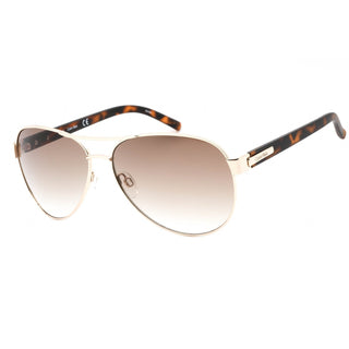Calvin Klein Retail R356S Sunglasses GOLDEN / brown gradient Unisex-AmbrogioShoes