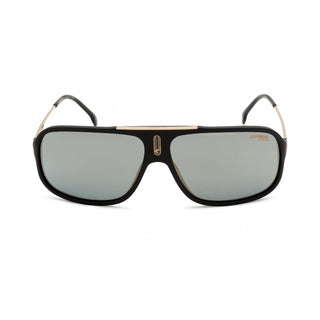 Carrera COOL65 Sunglasses Matte Black Gold / Grey Bronze Mirror Unisex-AmbrogioShoes
