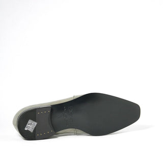 Cesare Paciotti Luxury Italian Magic Baby Fumo Leather Loafers (CPM2322)-AmbrogioShoes