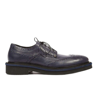 Cesare Paciotti Luxury Italian Men's 308 Madison China Navy Oxfords (CPM5308)-AmbrogioShoes
