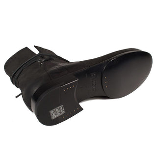 Cesare Paciotti Luxury Italian Mens Shoes Black Suede Boots (CPM2019)-AmbrogioShoes