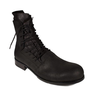 Cesare Paciotti Luxury Italian Mens Shoes Black Suede Boots (CPM2020)-AmbrogioShoes