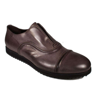 Cesare Paciotti Luxury Italian Men's Shoes Designer Gray Loafers (CPM2023)-AmbrogioShoes