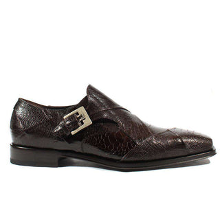 Cesare Paciotti Luxury Italian Mens Shoes Struzzo Zamp Fondente Lizard Claws Loafers (CPM2592)-AmbrogioShoes