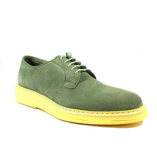 Cesare Paciotti Luxury Italian Mens Shoes Vit Rovesciato Suede Kiwi Oxfords (CPM2401)-AmbrogioShoes