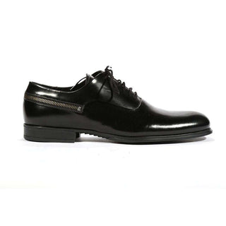 Cesare Paciotti Luxury Italian Mens Oxfords Baio Black SL Shoes (CPM5435)-AmbrogioShoes