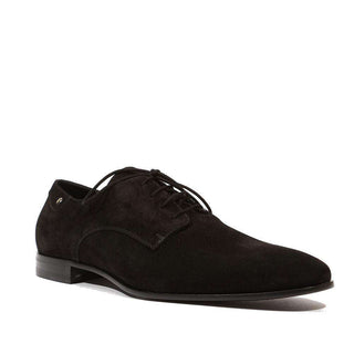 Cesare Paciotti Luxury Italian Men's Vit Camoscio Black Oxfords (CPM5142)-AmbrogioShoes