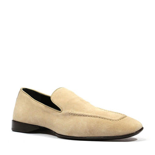 Cesare Paciotti Luxury Italian Men's Vit Camoscio Sand Beige Loafers (CPM5336)-AmbrogioShoes