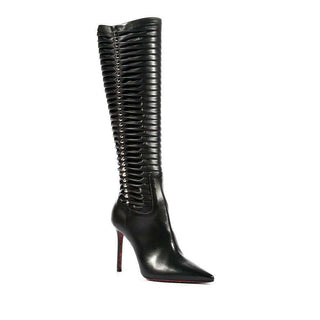 Cesare Paciotti Women's Black Nappa Leather Boots (CPW4621)-AmbrogioShoes