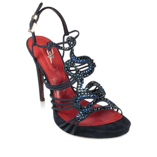 Cesare Paciotti Women's Blue Designer Shoes (CPW908)-AmbrogioShoes