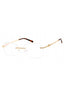 C01 - Shiny Gold / Clear Lens