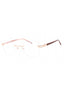 C03 - Shiny Pink Gold / Clear Lens