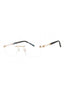 C01 - Shiny Gold / Clear Lens