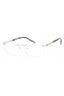 C02 - Shiny Silver/Gold / Clear Lens