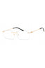 C01 - Shiny Gold / Clear Lens