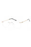 C02 - Shiny Silver/Gold / Clear Lens
