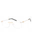 C03 - Shiny Gold/Silver / Clear Lens