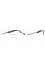 C02 - Shiny Silver/Grey Horn / Clear Lens