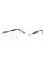 C02 - Shiny Silver/Grey Horn / Clear Lens