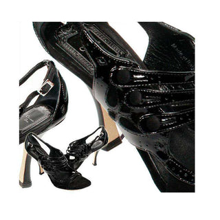 Christian Dior Shoes for Women Blue Angel Sandal Black (CDW61)-AmbrogioShoes