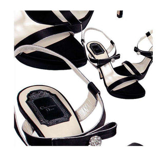 Christian Dior shoes for women Dior Serenade Sandal Black (CDW62)-AmbrogioShoes