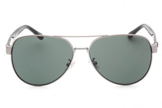 Coach 0HC7143 Sunglasses Satin Gunmetal/Dark Green Unisex-AmbrogioShoes