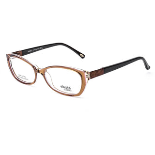 Elasta 5798 Eyeglasses Brown / Clear demo lens-AmbrogioShoes