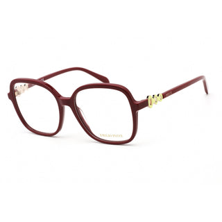 Emilio Pucci EP5177 Eyeglasses shiny red/clear demo lens-AmbrogioShoes