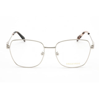 Emilio Pucci EP5179 Eyeglasses Shiny palladium/Clear demo lens-AmbrogioShoes