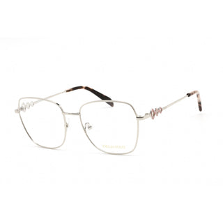 Emilio Pucci EP5179 Eyeglasses Shiny palladium/Clear demo lens-AmbrogioShoes