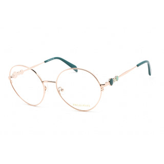 Emilio Pucci EP5203 Eyeglasses shiny rose gold/Clear demo lens-AmbrogioShoes