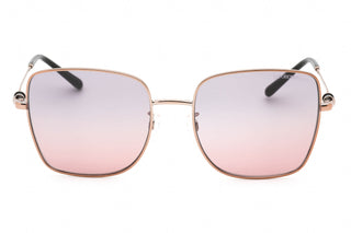 Emporio Armani 0EA2128D Sunglasses Shiny Rose Gold / Gradient Purple-AmbrogioShoes