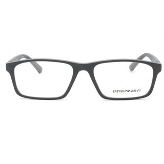 Emporio Armani 0EA3213 Eyeglasses Matte Grey / Clear demo lens Unisex-AmbrogioShoes