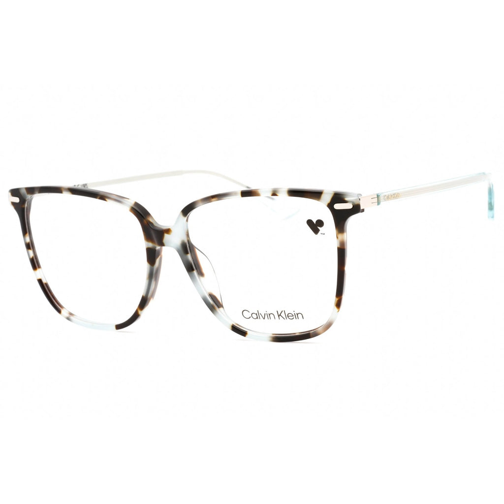 Calvin Klein Ck22543 Eyeglasses Aqua Tortoiseclear Demo Lens Dellamoda 7722