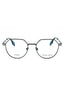 424 - MATTE BLUE/clear demo lens