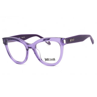 Just Cavalli VJC004V Eyeglasses Shiny Transparent Purple / Clear demo lens