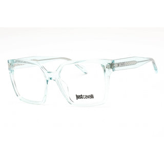 Just Cavalli VJC006 Eyeglasses Shiny Transparent Green / Clear demo lens