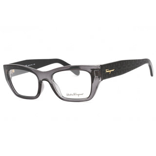 Salvatore Ferragamo SF2922 Eyeglasses TRANSPARENT DARK GREY/Clear demo lens