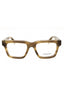 319 - STRIPED KHAKI/clear demo lens