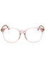 072 - shiny pink/clear/blue-light block lens