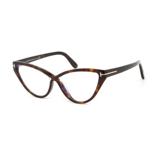 Tom Ford FT5729-B Eyeglasses Dark Havana / Clear Lens
