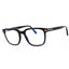 001 - Shiny black/Clear/Blue-light block lens