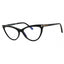 001 - shiny black/clear/blue-light block lens