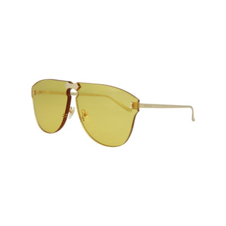 Gucci GG0354S Aviator Golden Metal Sunglasses Unisex (S)-AmbrogioShoes