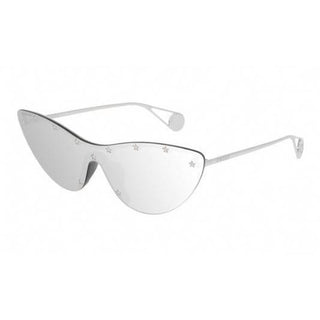 Gucci GG0666S Sunglasses Silver / Mirrored Silver-AmbrogioShoes