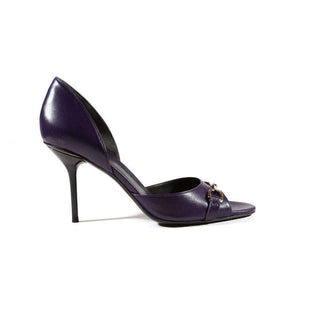 Gucci womens Shoes Leather Purple Sandals (Kggw2538)-AmbrogioShoes