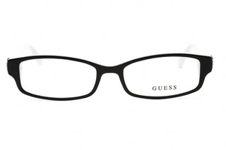 Guess GU2526 Eyeglasses Black/Crystal / Clear Lens-AmbrogioShoes